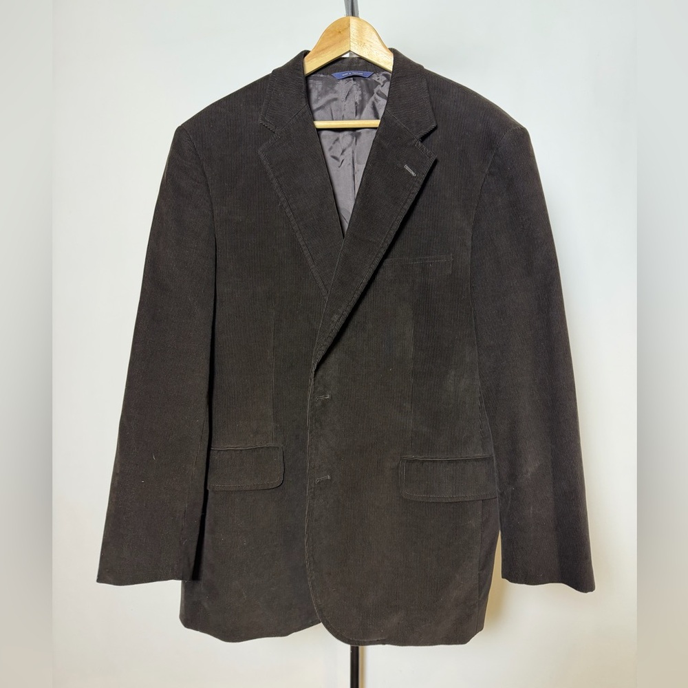 Brooks Brothers 1818 Madison Black Corduroy Blazer
